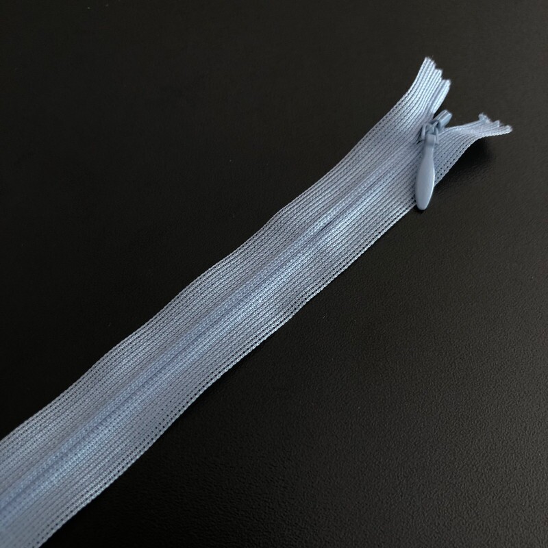 Zíper Invisível Fixo YKK - 20 cm 